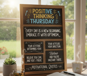 Positive Thinking Thursday Motivational Quotes to Brighten Your Week