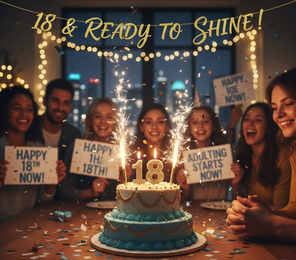 30 Heartfelt 18th Birthday Wishes for a Big Milestone
