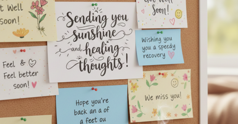 50 Thoughtful Get Well Soon Messages That Truly Comfort