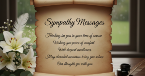 Sympathy Messages: Finding the Right Words in Difficult Times