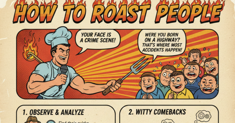 How to Roast People: Master the Art of Clever Comebacks