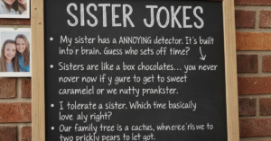 Sister Jokes: 160 Funny, Roasting, and One-Liner Gems