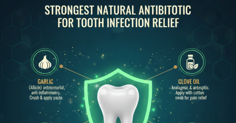 Strongest Natural Antibiotic for Tooth Infection Relief