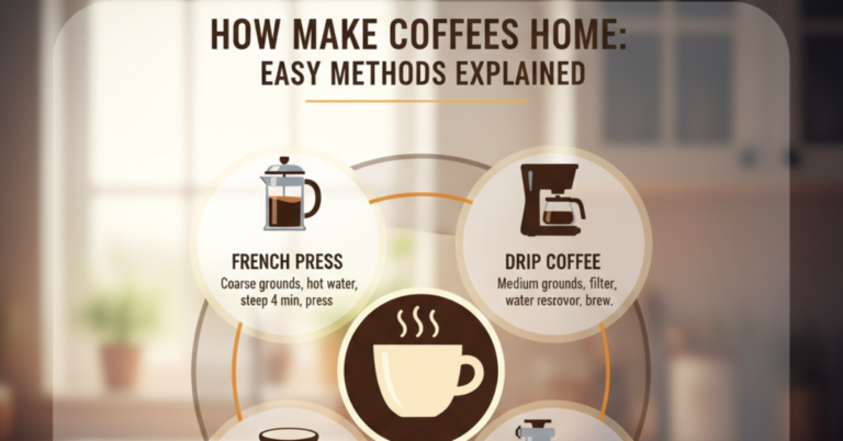 How to Make Coffee at Home: Easy Methods Explained