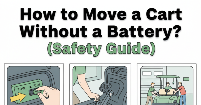 How to Hit a Cart Without a Battery? (Safety Guide)