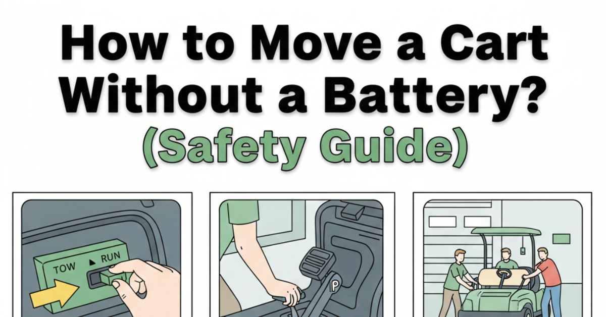 How to Hit a Cart Without a Battery? (Safety Guide)