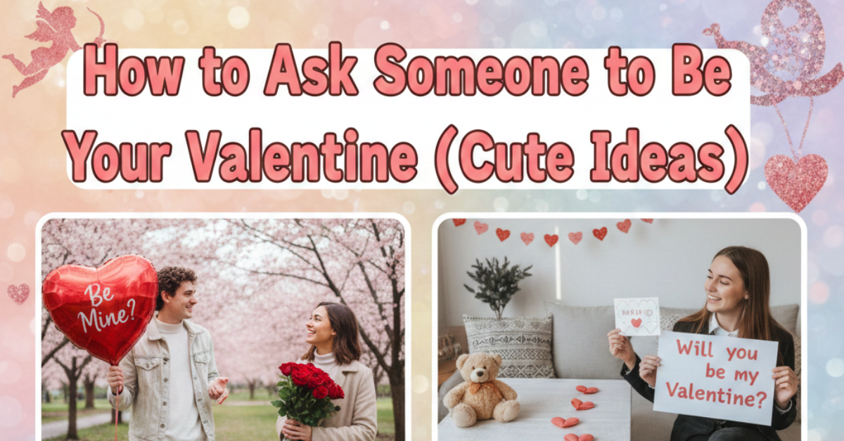 How to Ask Someone to Be Your Valentine (Cute Ideas)