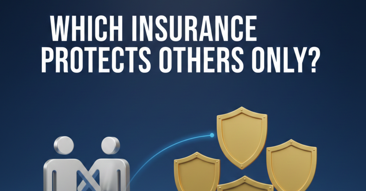 Which Insurance Protects Others Only?