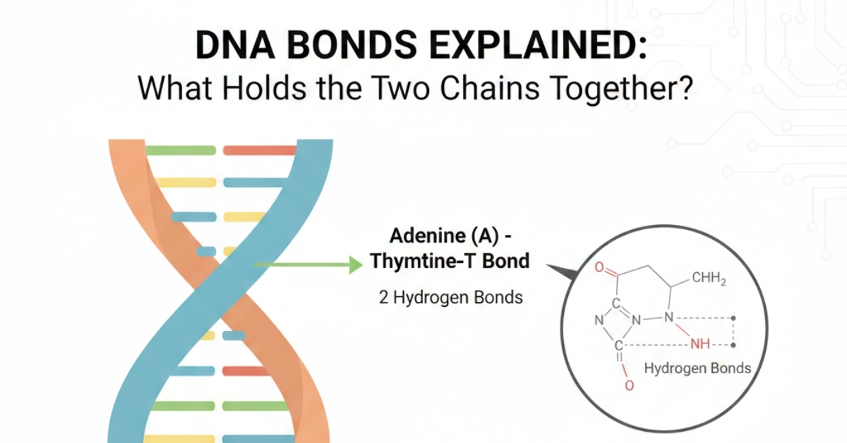 DNA Bonds Explained: What Holds the Two Chains Together?