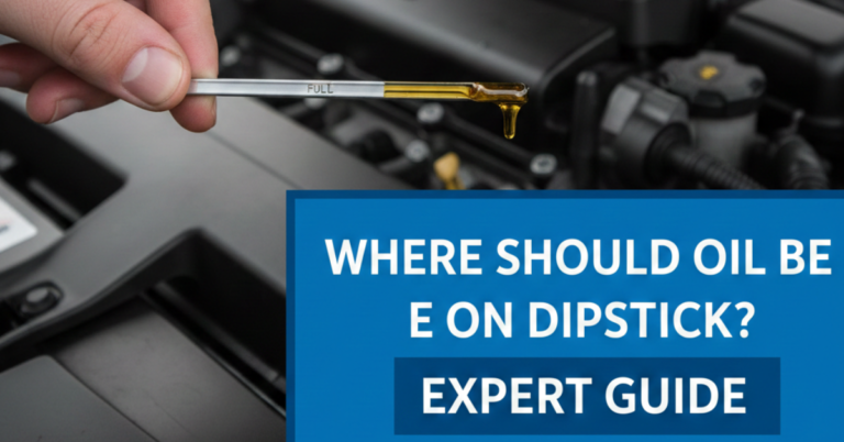 Where Should Oil Be on Dipstick? Expert Guide