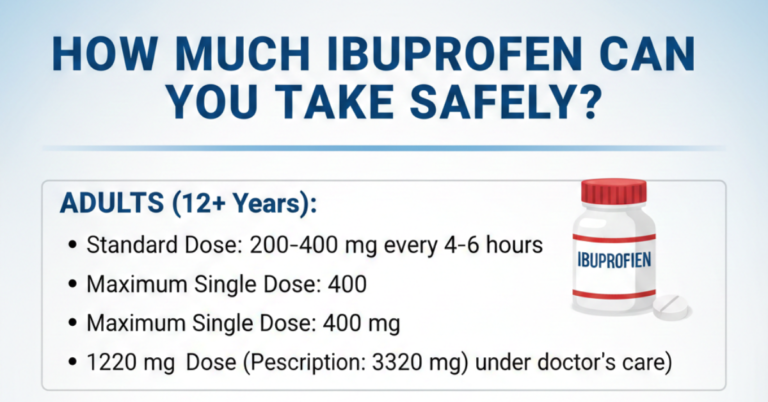 How Much Ibuprofen Can You Take Safely?