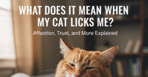 What Does It Mean When My Cat Licks Me?