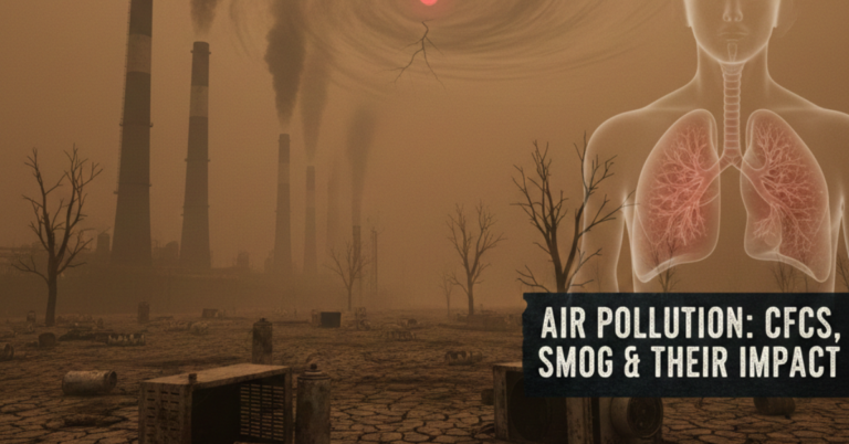 Air Pollution: CFCS, Smog & Their Impact