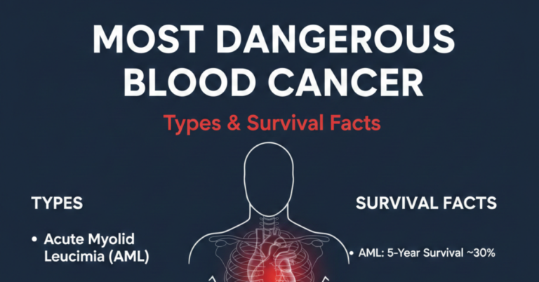 Most Dangerous Blood Cancer: Types & Survival Facts