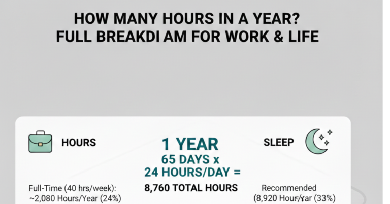 How Many Hours in a Year? Full Breakdown for Work & Life