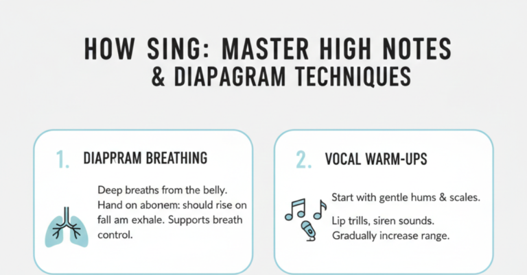 How to Sing: Master High Notes & Diaphragm Techniques