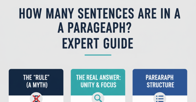 How Many Sentences Are in a Paragraph? Expert Guide