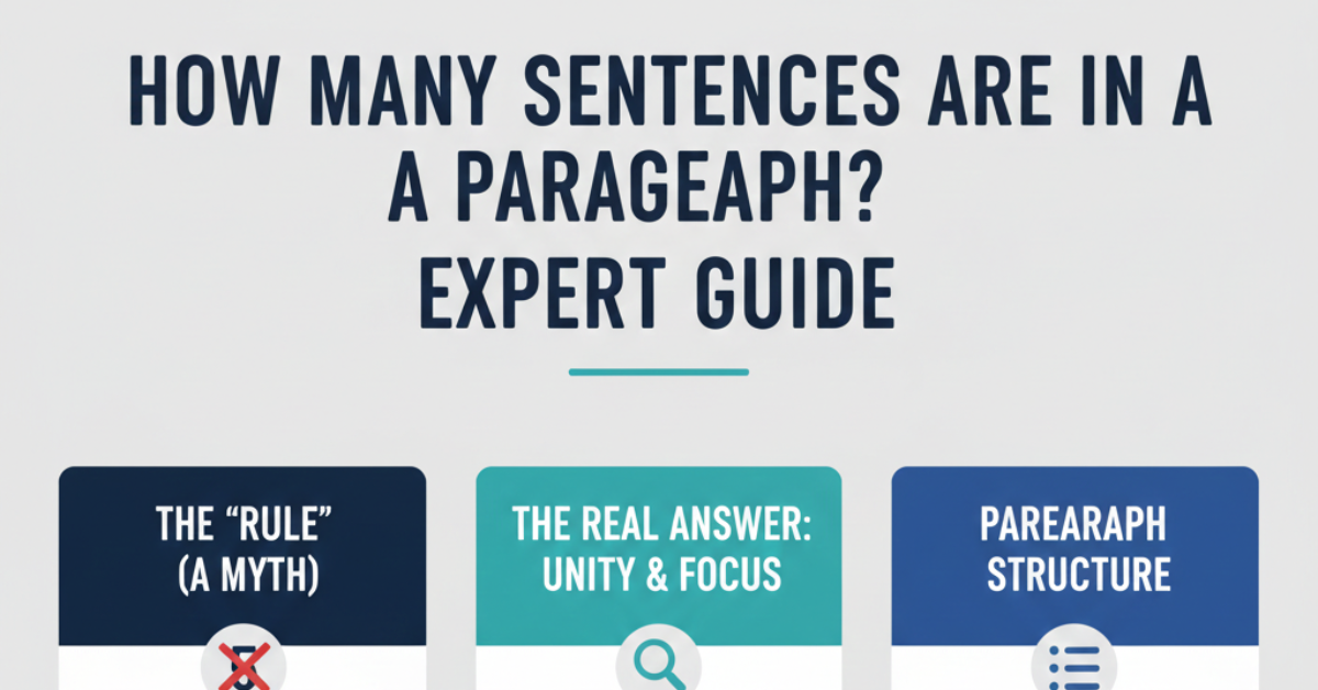 How Many Sentences Are in a Paragraph? Expert Guide