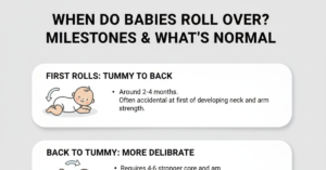 When Do Babies Roll Over? Milestones & What’s Normal