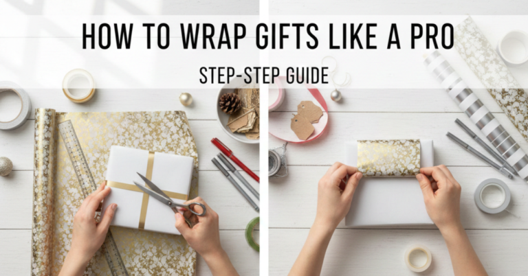 How to Wrap Gifts Like a Pro (Step-by-Step Guide)