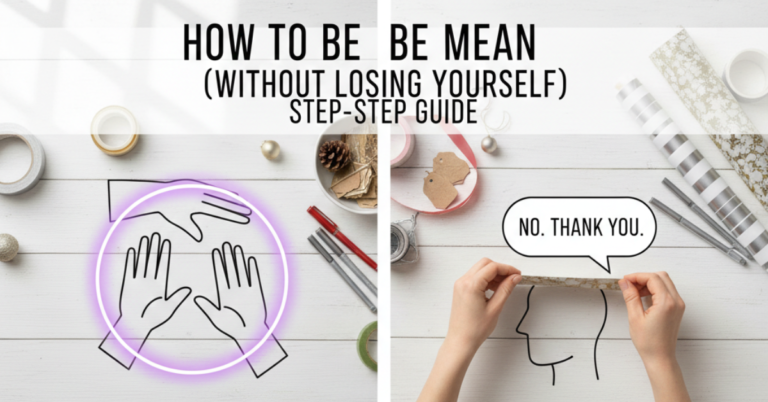 How to Be Mean (Without Losing Yourself)