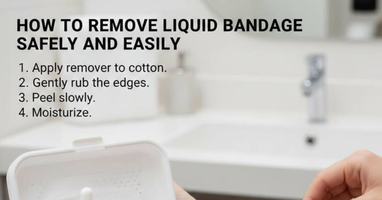 How to Remove Liquid Bandage Safely and Easily